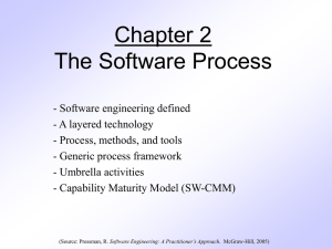 Chapter 2 - Software Process