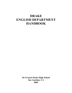 Drake English Department Handbook