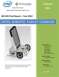 Final Report Robotic Tablet Charger