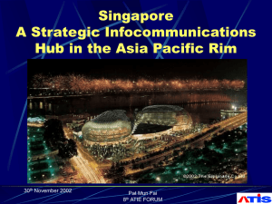 Singapore A Strategic Telecommunications Hub in the Asia Pacific