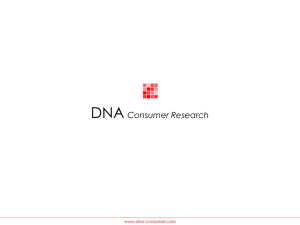 DNA Consumer Research Credential