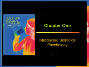 chapter 1 introducing biological psychology