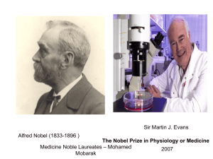 Medicine Noble Laureates – Mohamed Mobarak