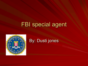FBI special agent