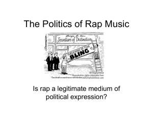 The Politics of Rap