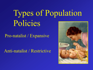 Pop Policies 2010 John Trites