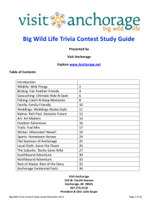 Table of Contents - Anchorage School District