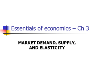 Essentials of economics – Ch 3