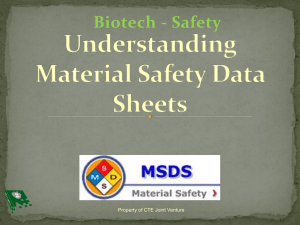 MSDS