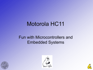 MicroControllers and HC11