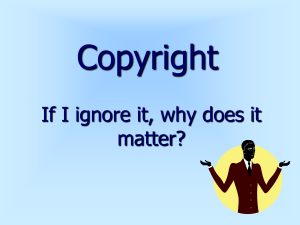 Copyright Compliance - Dillon School District Four