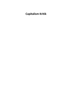 Capitalism Kritik