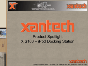 Product PowerPoint XIS100