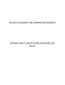 Internet Safety and Network Acceptable Use Policy