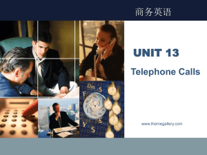 13Telephone Calls