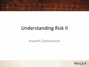 Session 3- Debt risk and cost of capital