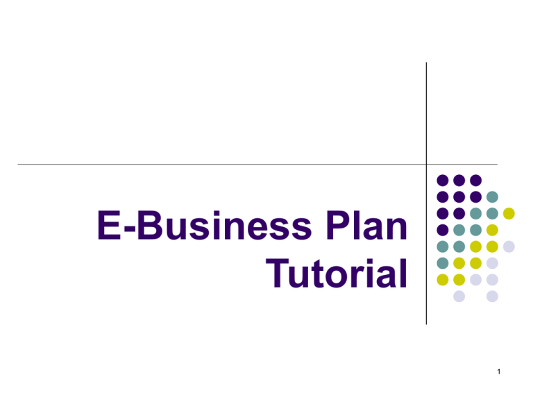 e business business plan