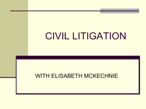 civil litigation - UC Davis School of Law