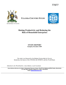 Uganda Country Study - Documents & Reports