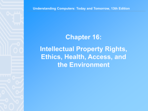 Understanding Computers, Chapter 16