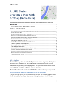 Learning ArcGIS Basics (India)
