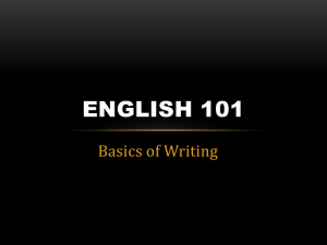 English 1001-006X