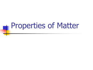 Matter - TeacherWeb