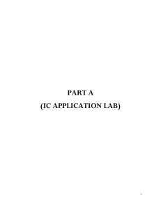 IC Application lab