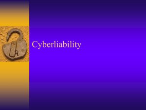 Cyberliability