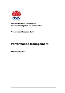 Performance management practice guide - ProcurePoint