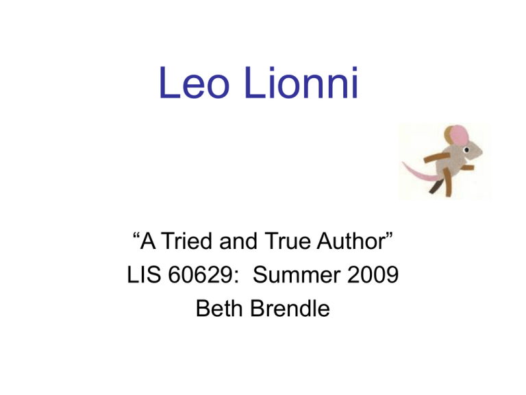 lio lionni biography