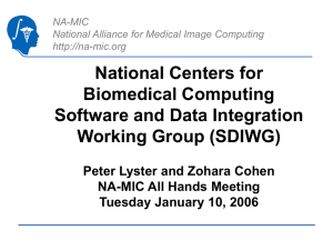 here - National Alliance for Medical Image Computing