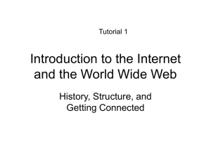 Internet Tutorial.01.. - Computer and Information Science