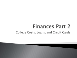 Finances Part 2 PowerPoint