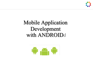 Introduction to Android