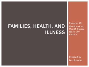 Families, Health, and Illness