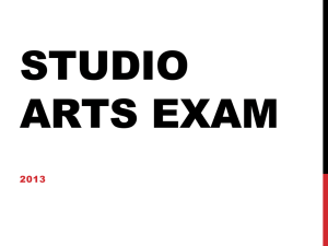 Studio Arts Exam - SandringhamPhotographyYEAR12