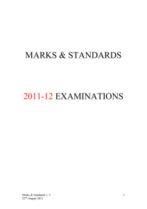 marks & standards