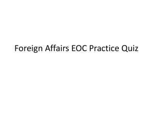 Foreign-Affairs-EOC-Practice