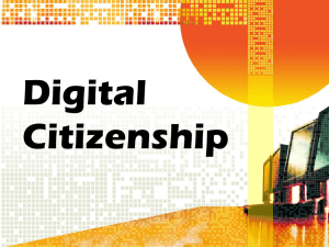 Digital Citizenship (ppt)