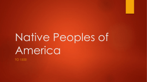 Native Peoples of America