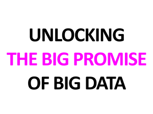 Big data - The Govlab