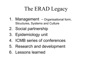 The ERAD Legacy
