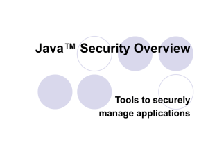 Java SE Security