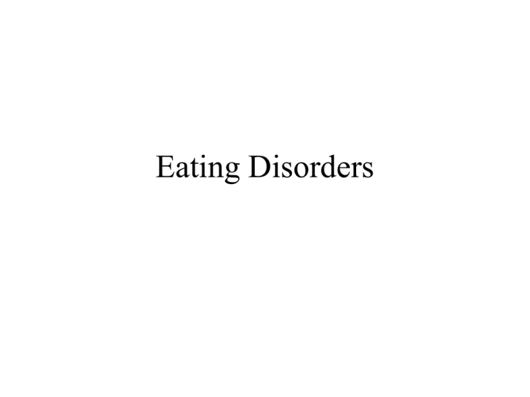 Eating Disorders