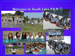 Slide 1 - South Lake Middle School