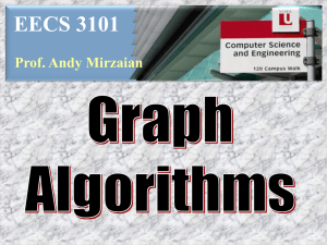 Graph Algorithms - Department of Electrical Engineering
