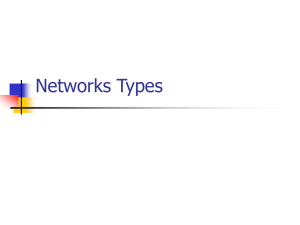 Networks Types - Computer Science