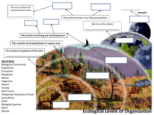Ecology concept maps answers