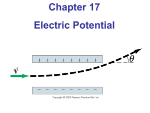 17-1 through 17-4 Electric Potential